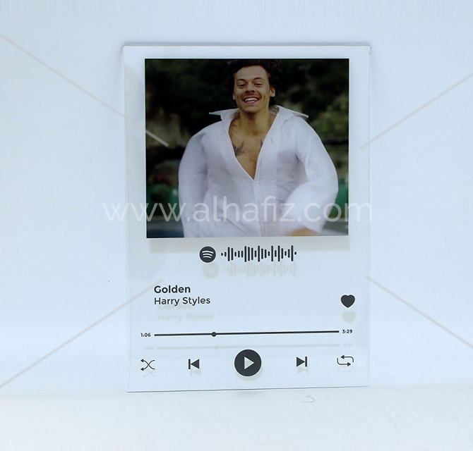 Man Acrylic Photo Frame